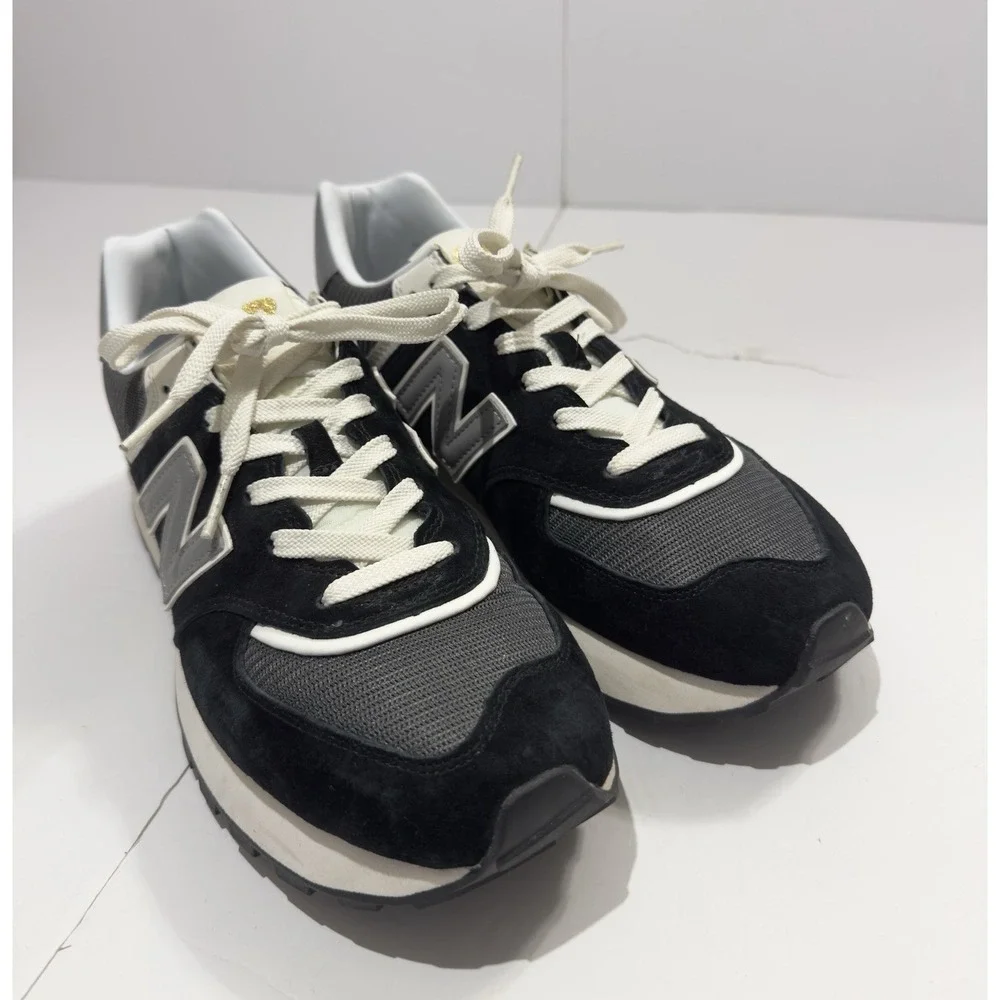 New Balance Men's 574 Legacy Black Marblehead Sneakers Shoes Size 9 Streetwear